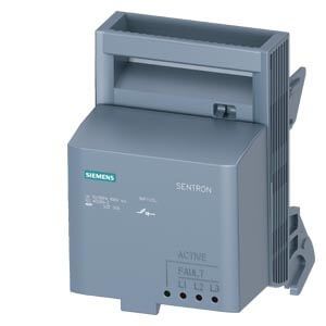 Держатель предохранителя с EFM15, для типоразмера NH000 3-полюсный, DC 220–440 В Аксессуары для разъединителей с предохранителями 3NP1