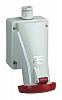 SE PratiKa Розетка настенная, винтовой зажим, 16А, 3P+N+E, IP67, 380В, Schneider Electric, , 83159