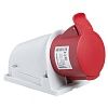 SE PratiKa Розетка настенная 16А 3P+H+З 380V IP44, Schneider Electric, , PKY16W435