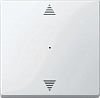 SE Merten KNX\EIB SM Полярно-бел Клавиша для модуля 1-кнопочного выключателя, с символами ВВ/ВН, Schneider Electric, Белый, MTN619419