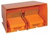 SE Двойной педальный переключатель XPER5110D, Schneider Electric, Оранжевый, XPER5110D