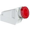 SE PratiKa Розетка настенная, винтовой зажим, 63А 3P+N+E IP67 380В, Schneider Electric, , 81183
