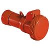 SE PratiKa Розетка кабельная, быстрозажимное соединение, 16А 3P+E IP67 380В, Schneider Electric, , PKY16M734