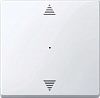 SE Merten KNX\EIB SM Актив Бел Клавиша для модуля 1-кнопочного выключателя, с символами ВВ/ВН, Schneider Electric, Белый, MTN619425